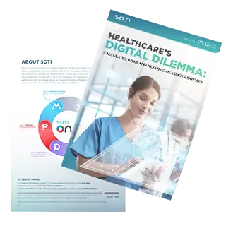 latest report cover image for Healthcare's Digital Dilemma: Calculated Risks and Hidden Challenges Exposed